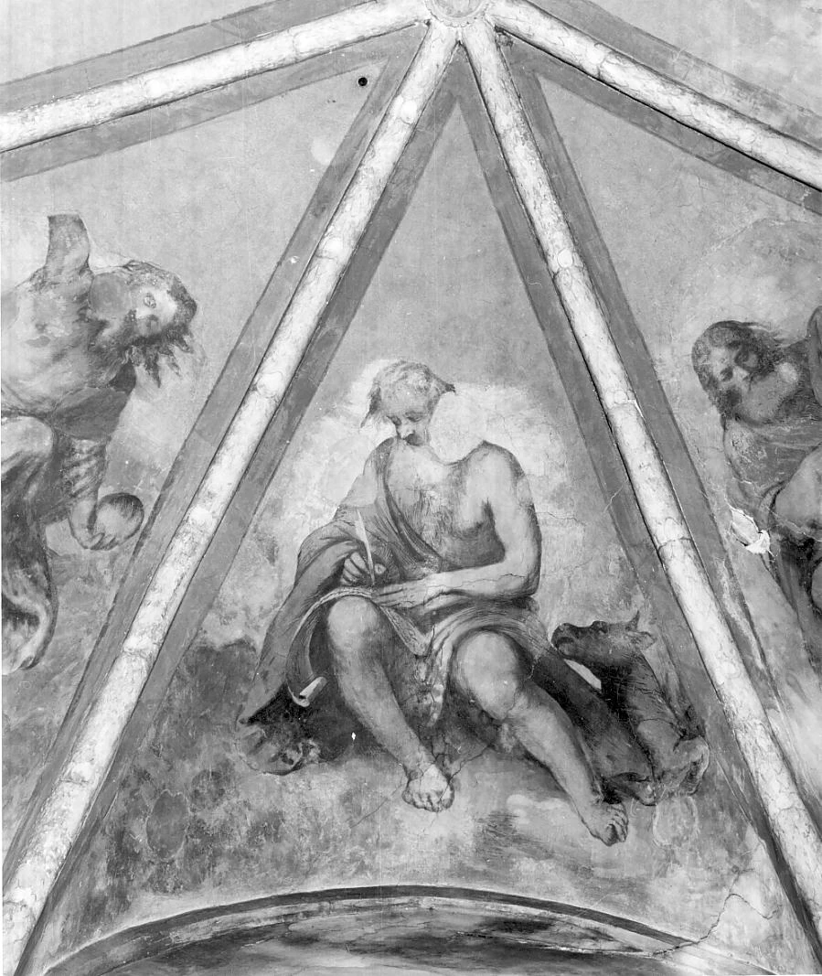 Il Romanino-334-Chiesa di S. Francesco d'Assisi - Il Redentore con santi - attribuito 5